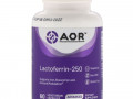 Advanced Orthomolecular Research AOR, Лактоферрин-250, 60 растительных капсул