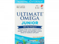 Nordic Naturals, Ultimate Omega Junior, для детей от 6 до 12 лет, со вкусом клубники, 680 мг, 90 мини-капсул