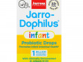 Jarrow Formulas, Jarro-Dophilus, для младенцев, пробиотики в каплях, 1 миллиард живых бактерий, 15 мл (0,51 жидк. унции)