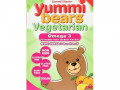 Hero Nutritional Products, Yummi Bears, вегетарианский, омега-3, 90 конфет в виде мишек