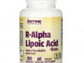 Jarrow Formulas, R-альфа-липоевая кислота Best, 60 мг, 180 растительных капсул