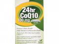 Genceutic Naturals, Коэнзим Q10 24 Часа, 100 мг, 60 вегетарианских капсул