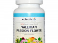 Eclectic Institute, Валериана и страстоцвет, 250 мг, 90 растительных капсул без ГМО