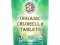 Earth Circle Organics, органическая хлорелла в таблетках, 250 мг, 400 таблеток, 100 г (3,5 унции)