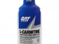 GAT, L-карнитин, аминокислота в свободной форме, со вкусом голубой малины, 473 мл (16 унций)