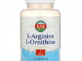 KAL, L-Arginine L-Ornithine, 500 mg /500 mg, 60 Tablets