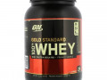 Optimum Nutrition, Gold Standard, 100% Whey, с насыщенным вкусом молочного шоколада, 909 г (2 фунта)