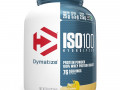 Dymatize Nutrition, ISO100, гидролизованный 100% изолят сывороточного протеина, банан, 2,3 кг (5 фунтов)