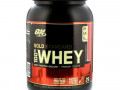 Optimum Nutrition, Gold Standard 100% Whey, сыворотка со вкусом клубники, 909 г (2 фунта)