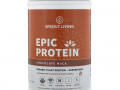 Sprout Living, Epic Protein, органический растительный протеин и суперфуды, шоколад и мака, 910 г (2 фунта)