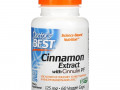 Doctor's Best, экстракт корицы с Cinnulin PF, 125 мг, 60 вегетарианских капсул