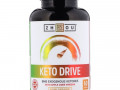 Zhou Nutrition, Keto Drive, экзогенные кетоны BHB, 60 капсул
