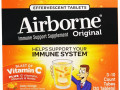 AirBorne, Original, поддержка иммунитета, заряд витамина С, пикантный апельсин, 3 флакона, 10 шипучих таблеток в каждой