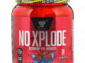 BSN, N.O.-Xplode, легендарная предтренировочная добавка, голубая малина, 555 г (1,22 фунта)