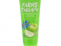 Doori Cosmetics, Farms Therapy, сверкающий крем для тела, зеленое яблоко, 200 мл