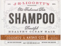 J.R. Liggett's, Твердый шампунь в старом стиле, кокосовое и аргановое масло, 99 г (3,5 унции)