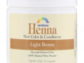 Rainbow Research, Хна, краска и кондиционер для волос, светло-коричневый, 113 г (4 унции)