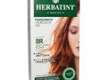 Herbatint, Стойкий растительный гель-краска для волос, 8R, светлый медный блонд, 4,56 жидких унции (135 мл)