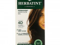 Herbatint, Permanent Haircolor Gel, 4D, Golden Chestnut, 4.56 fl oz (135 ml)