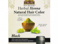 Okay Pure Naturals, Натуральная краска для волос из травяной хны, черный, 56,7 г (2 унции)
