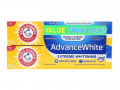 Arm & Hammer, Advance White, Extreme Whitening Toothpaste, Clean Mint, Twin Pack, 6.0 oz (170 g) Each
