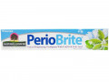 Nature's Answer, PerioBrite, натуральная отбеливающая зубная паста с коэнзимом Q10 и фолиевой кислотой, освежающая мята, 4 жидких унции (113,4 г)