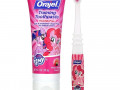 Orajel, My Little Pony, тренировочная зубная паста с зубной щеткой, без фтора, для детей от 3 месяцев до 4 лет, фруктовый вкус, 28,3 г (1 унция)