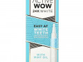 Active Wow, 24K White, Easy AF, ручка для отбеливания зубов с маслом мяты, 2,5 мл, (0,09 жидк. унции)