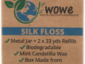Wowe, Silk Floss, Metal Jar + 2 Refills
