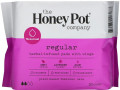 The Honey Pot Company, гигиенические ежедневные прокладки с крылышками, на травяной основе, 20 штук