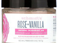Schmidt's, Натуральный дезодорант в баночке, роза и ваниль, 56,7 г (2 унции)