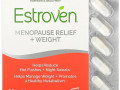 Estroven, средство для облегчения менопаузы и контроля веса, 30 капсул для ежедневного приема
