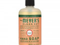 Mrs. Meyers Clean Day, Мыло для рук, с запахом герани, 370 мл (12,5 жидк. унции)