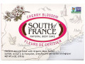 South of France, Кусковое мыло, пилированное по-французски, с органическим маслом ши, с ароматом цветущей вишни, 170 г (6 унций)