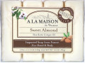 A La Maison de Provence, Мыло для рук & тела, Сладкий миндаль, 4 бруска по 3.5 унции