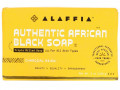 Alaffia, Authentic African Black Soap, Triple Milled Soap, Charcoal Reishi, 5 oz ( 140 g )