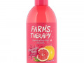 Doori Cosmetics, Farms Therapy, сверкающий гель для душа, грейпфрут, 700 мл