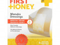 First Honey, Manuka Dressings, 6 Adhesive Bandages