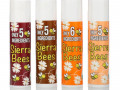 Sierra Bees, набор органических бальзамов для губ, 4 упаковки, весом 4,25 г (0,15 унции) каждый
