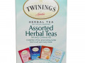 Twinings, Ассорти из травяных чаев, смешанный набор, без кофеина, 20 чайных пакетиков, 34 г (1,23 унции)