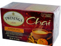 Twinings, Chai, чай со специями, пикантная тыква, 20 чайных пакетиков, 40 г (1,41 унции)