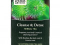 Gaia Herbs, очищение и детокс, без кофеина, 16 чайных пакетиков, 32 г (1,13 унции)