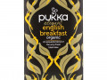Pukka Herbs, Organic Elegant English Breakfast, 20 Black Tea Sachets, 1.76 oz (50 g)