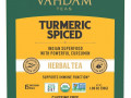 Vahdam Teas, травяной чай, куркума и пряности, без кофеина, 15 чайных пакетиков, 30 г (1,06 унции)
