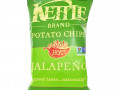 Kettle Foods, картофельные чипсы, острые халапеньо, 142 г (5 унций)