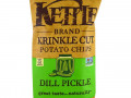 Kettle Foods, Картофельные чипсы из обжаренного картофеля с укропом, 5 унций (142 г)