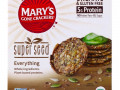Mary's Gone Crackers, Super Seed, крекеры, ассорти, 155 г (5,5 унции)