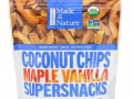 Made in Nature, Органические, кокосовые чипсы, Суперснеки с кленовым сиропом и ванилью, 85 г
