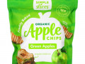 Simple Slices, Organic Apple Chips, Green Apples, 3.5 oz (99 g)