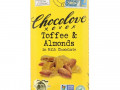 Chocolove, Молочный шоколад с тоффи и миндалем, 33% какао, 90 г (3,2 унции)
